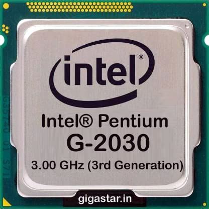 intel pentium g2030 drivers.